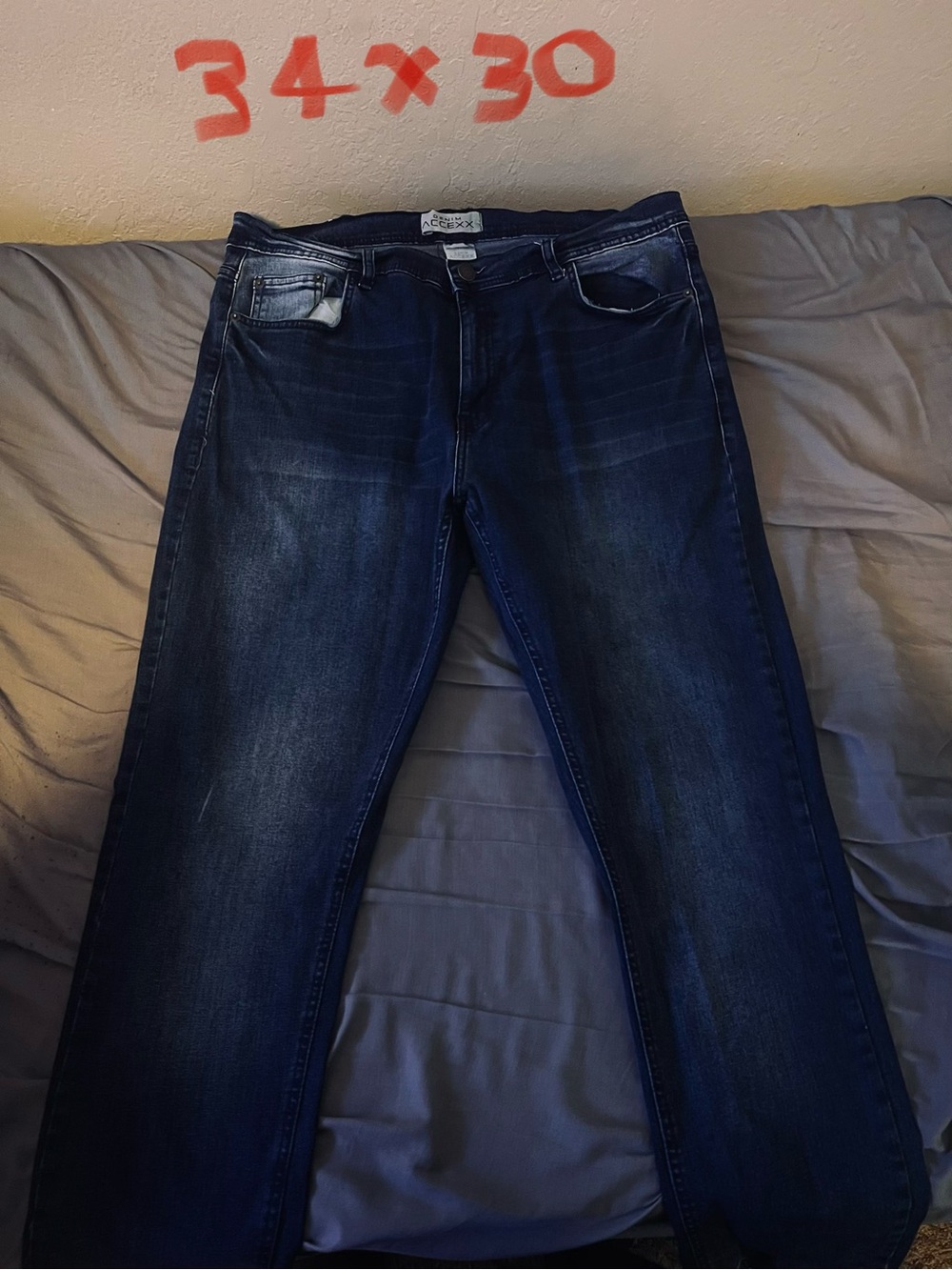 Dark Blue Men’s Jeans - 34x30